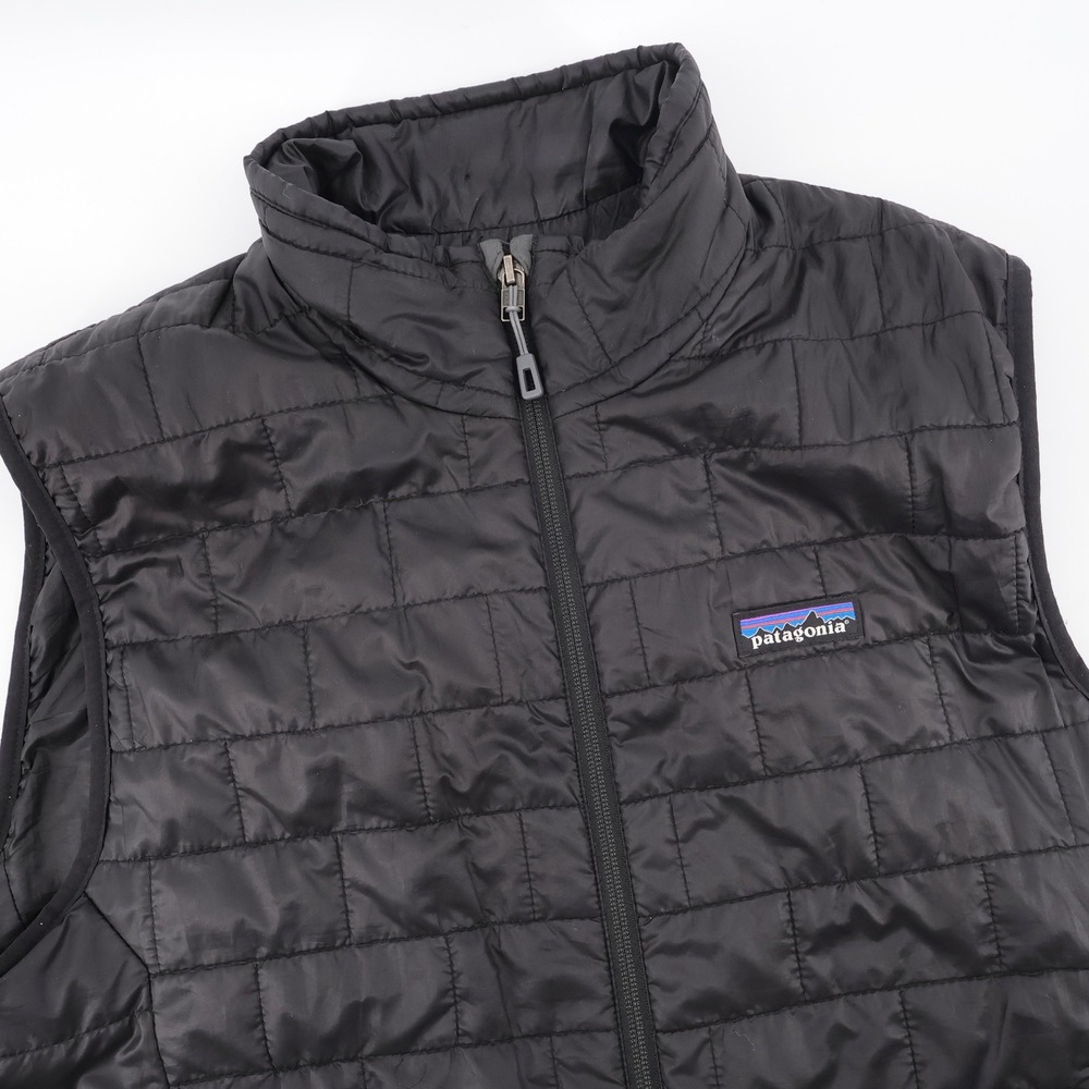 Patagonia Nano Puff Insulated Vest Black Sleeveless Mens Small